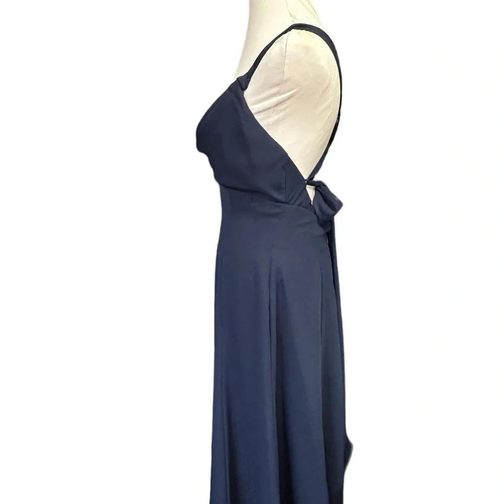 WTOO Watters & Watters Navy Blue Cocktail, Bridesmaid Dress - Picture 4 of 9